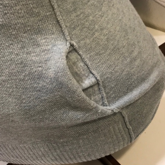 Banana Republic Heritage Collection Gray/Blue Wool Blend  Sweater Sz XS - Picture 7 of 14